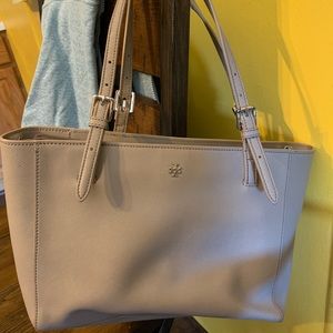 Grey Tory Burch purse